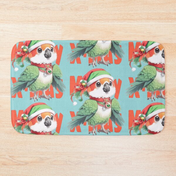 Item preview, Christmas Conure Carousel of Cuteness designed and sold by purrfect pattern.