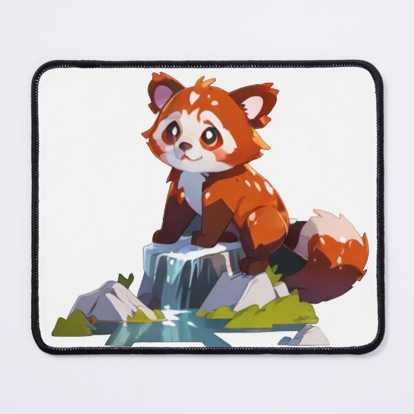 Item preview, red panda sitting by the lake designed and sold by Karaz's Animal Kingdom.
