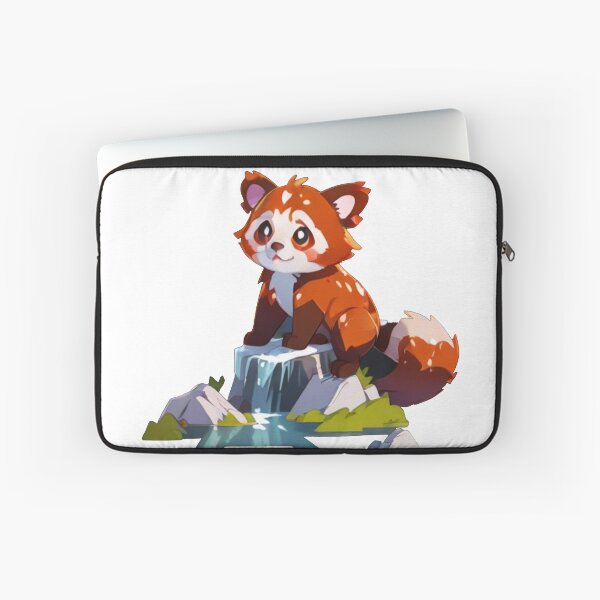Item preview, red panda sitting by the lake designed and sold by Karaz's Animal Kingdom.
