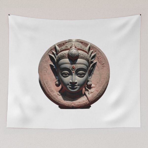 Item preview, Hindu Indian Mythology - Annapurna's Abundance: A Divine Gaze designed and sold by creative-cub.
