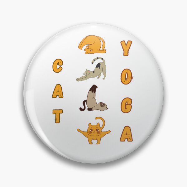 Item preview, Cat yoga designed and sold by AnnMaryGreenArt.