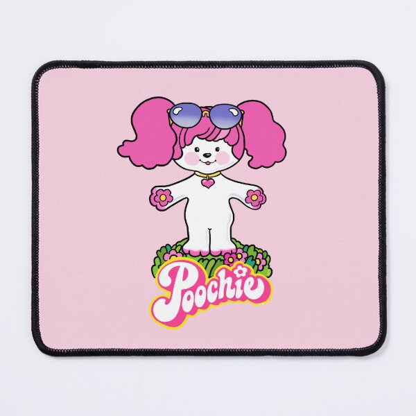 Item preview, Poochie Standing - Retro 80s Pink Dog designed and sold by FunnehGacha.