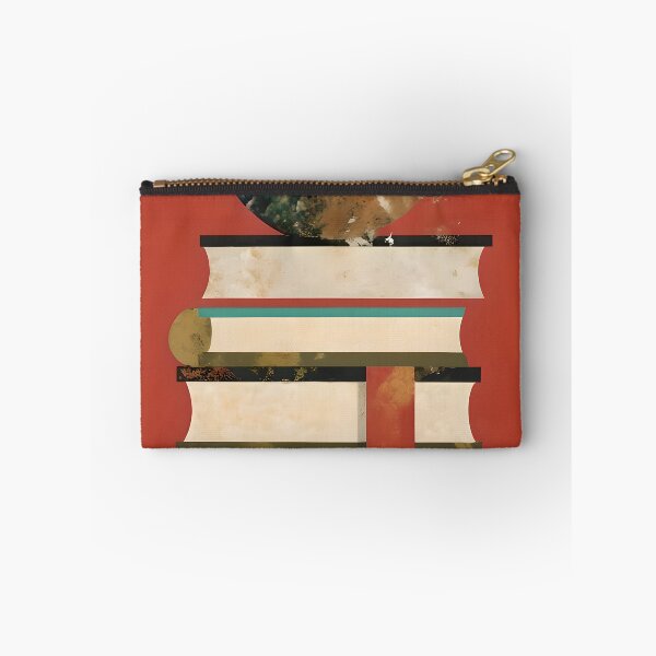 Item preview, Pile of books pattern Bill Sienkiewicz flat graphic design designed and sold by ChataMaroon.
