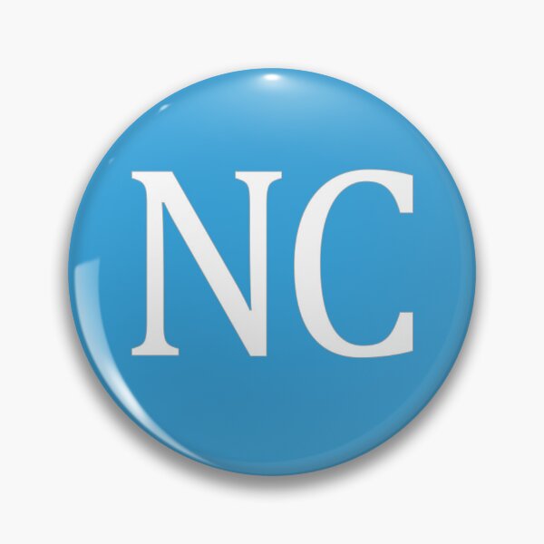 Item preview, NC Initials Monogram Elegant White Letters designed and sold by Jeallan Designs.