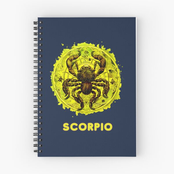 Item preview, Scorpio Zodiac- Horescope/SunSign Theme on  navy blue back ground designed and sold by CosmicNook1.