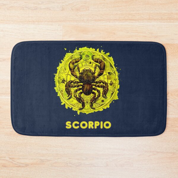 Item preview, Scorpio Zodiac- Horescope/SunSign Theme on  navy blue back ground designed and sold by CosmicNook1.