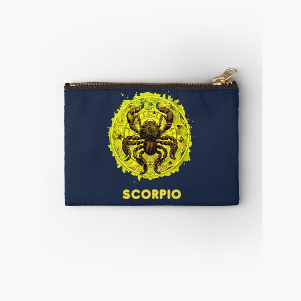 Item preview, Scorpio Zodiac- Horescope/SunSign Theme on  navy blue back ground designed and sold by CosmicNook1.