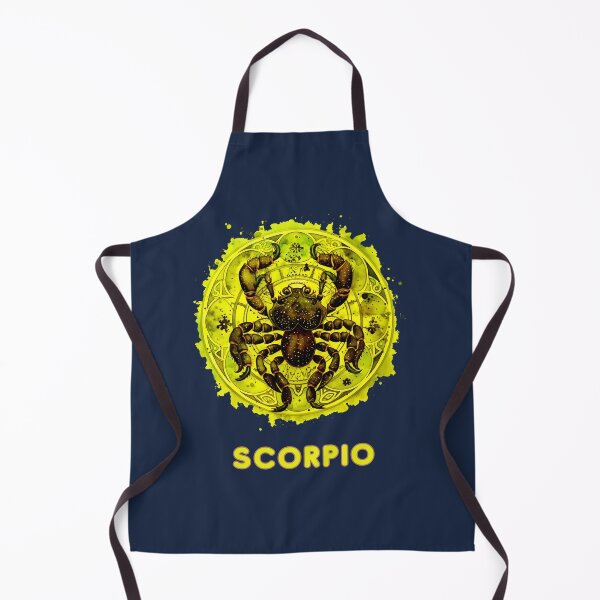 Item preview, Scorpio Zodiac- Horescope/SunSign Theme on  navy blue back ground designed and sold by CosmicNook1.