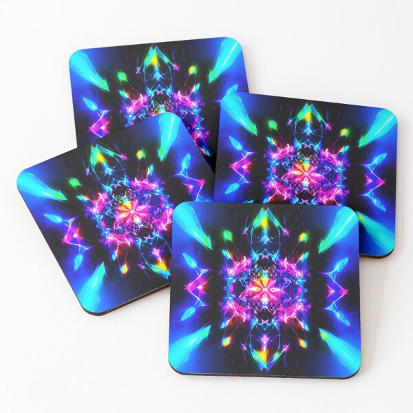 Item preview, 432 Hz Rainbow Crystal Symmetry Sticker and Shirt Design 04 by Zeesdesign on Redbubble designed and sold by ZEESDESIGN.
