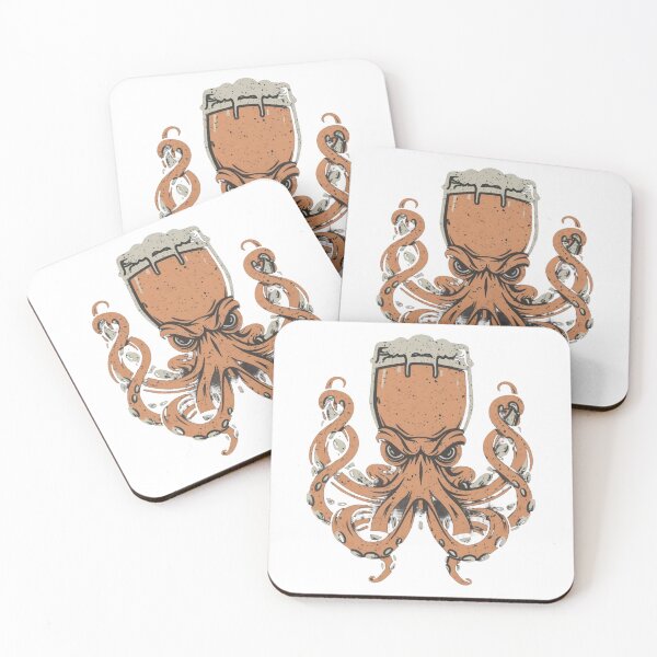 Item preview, Beer cthulu designed and sold by Szajbubble.