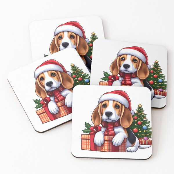 Item preview, Beagle's Christmas Joy: Presents Galore designed and sold by EpicPaws.