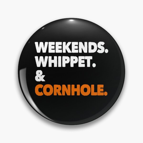 Item preview, Weekends Whippet and Cornhole Funny Dog Gift  designed and sold by Guarddogdrive.