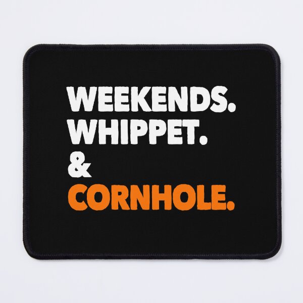 Item preview, Weekends Whippet and Cornhole Funny Dog Gift designed and sold by Guarddogdrive.