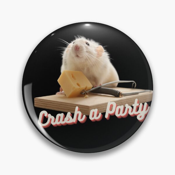 Item preview, Crash a Party,Rats are villains who can destroy more things in your home than you think. designed and sold by attakorn.