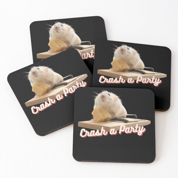 Item preview, Crash a Party,Rats are villains who can destroy more things in your home than you think. designed and sold by attakorn.