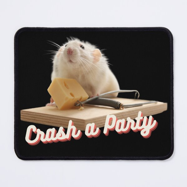 Item preview, Crash a Party,Rats are villains who can destroy more things in your home than you think. designed and sold by attakorn.