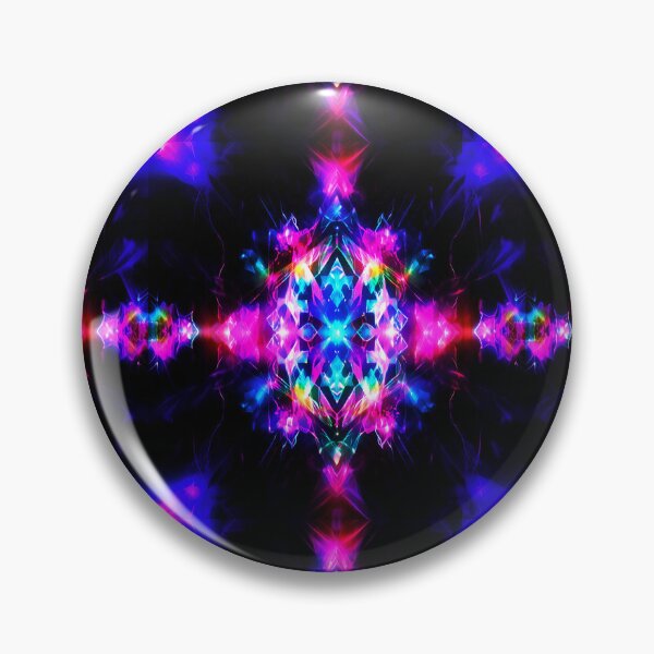 Item preview, 432 Hz Rainbow Crystal Symmetry Sticker and Shirt Design 05 by Zeesdesign on Redbubble designed and sold by ZEESDESIGN.