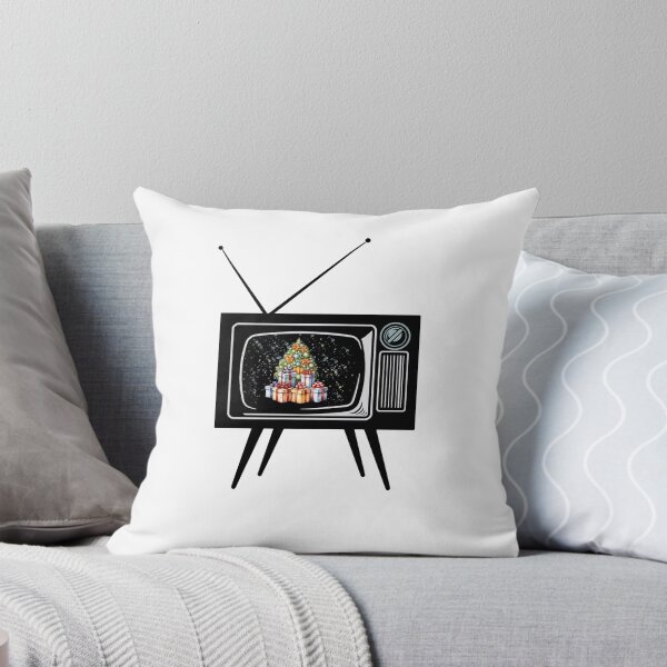 Item preview, Retro TV Christmas Tree Saint Nicholas Vintage Television designed and sold by Whitetailcrafts.