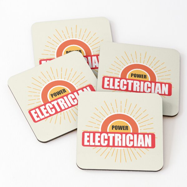 Item preview, Power Electrician T-Shirtts and Gifts Electrical Workers designed and sold by Science Engineering Gifts.
