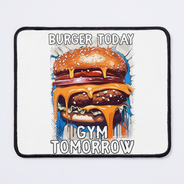 Item preview, Hilarious BURGER Quote Vintage Retro Illustration for Barbecue Lovers designed and sold by Naumovski.