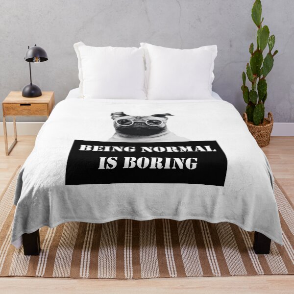 Item preview, being normal is boring designed and sold by MySilva95.