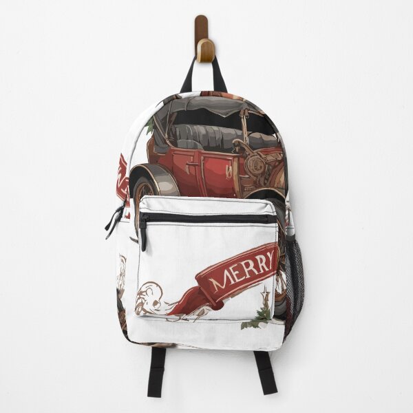 Item preview, santa claus classic car designed and sold by YolaShopOnline.