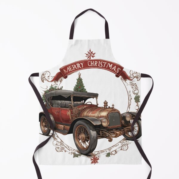 Item preview, santa claus classic car designed and sold by YolaShopOnline.
