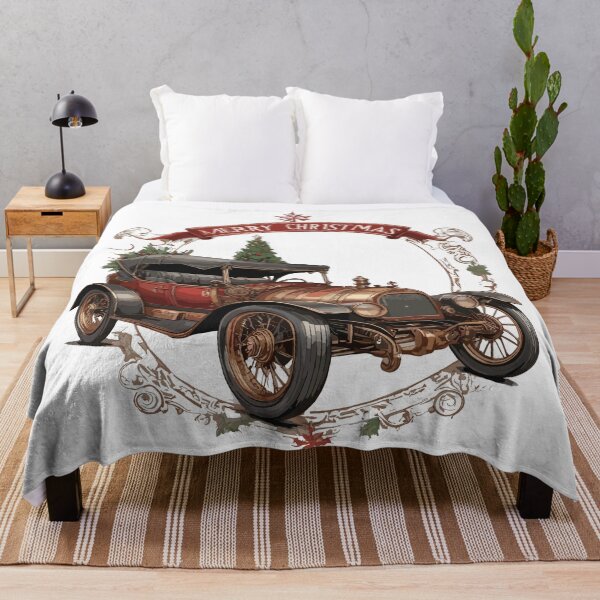 Item preview, santa claus classic car designed and sold by YolaShopOnline.
