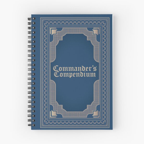Item preview, Guild Wars 2 Book - Commanders Compendium Blue designed and sold by rainie-png.