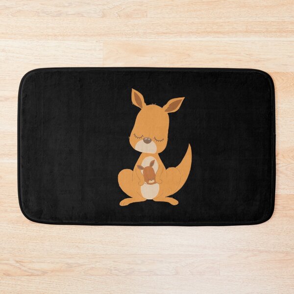 Item preview, Laidback Calm Kangaroo Relaxed Animal Watercolor Art designed and sold by zenpatterns.