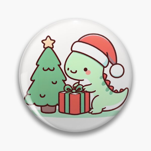 Item preview, Christmas morning dino Trex gift designed and sold by ChataMaroon.