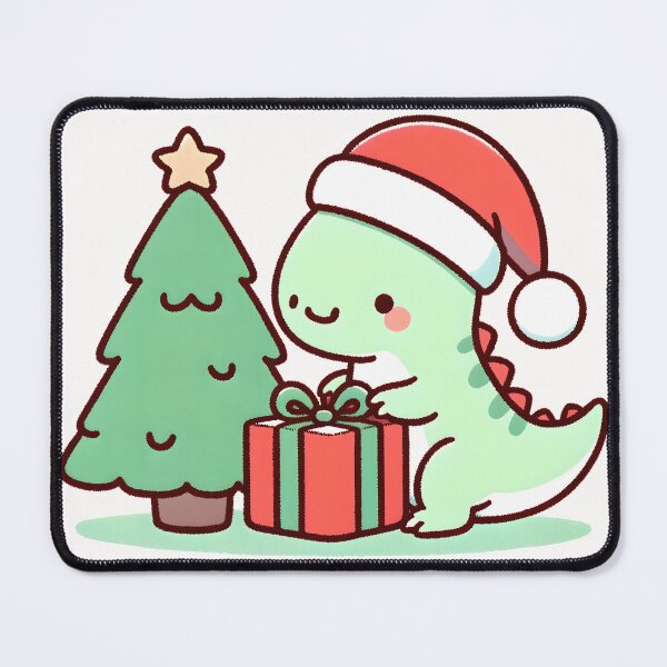 Item preview, Christmas morning dino Trex gift designed and sold by ChataMaroon.