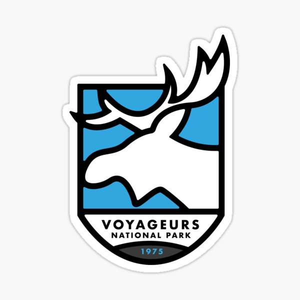 Voyageurs  National Park Badge Sticker