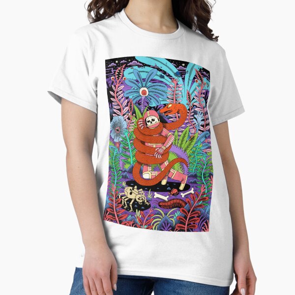Vista previa del artículo con la obra «Ataque de serpiente», diseñado y vendido por jackteagle.