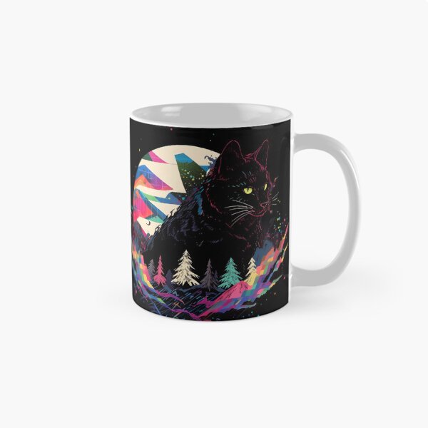 Item preview, Cat in the forest over the moonlight designed and sold by MoonDesinso.
