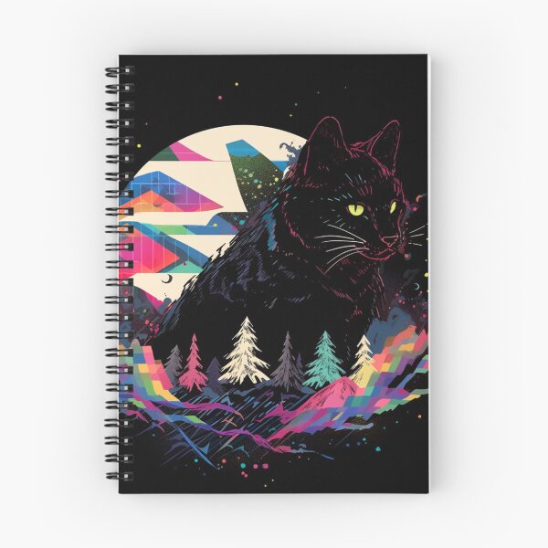 Item preview, Cat in the forest over the moonlight designed and sold by MoonDesinso.