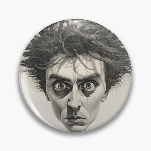 Artikelvorschau, Whimsical Genius - Eccentric Character Art Print entworfen und verkauft von SmartDesignByBB.