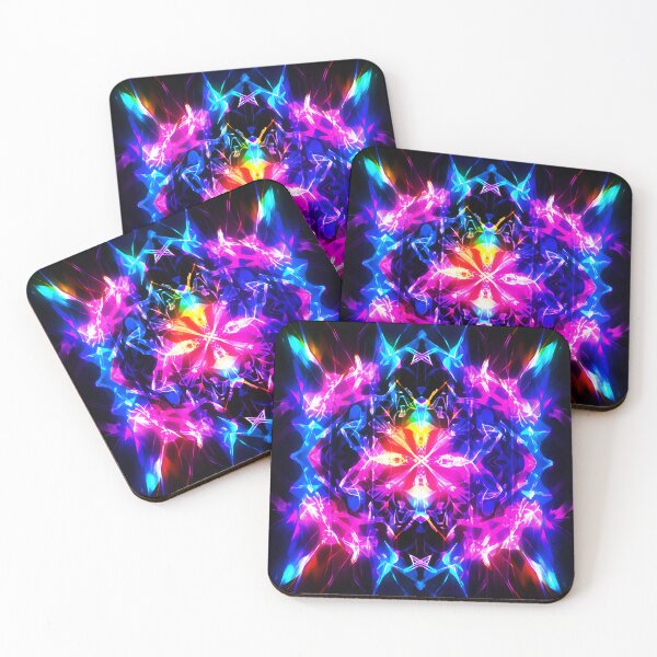 Item preview, 432 Hz Rainbow Crystal Symmetry Sticker and Shirt Design 08 by Zeesdesign on Redbubble designed and sold by ZEESDESIGN.