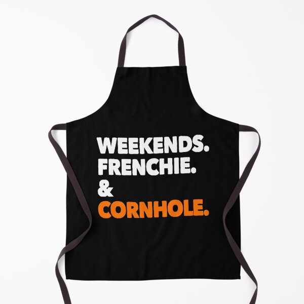 Item preview, Weekends Frenchie and Cornhole Funny Dog Gift designed and sold by Guarddogdrive.