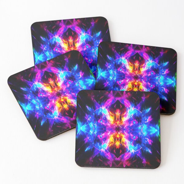 Item preview, 432 Hz Rainbow Crystal Symmetry Sticker and Shirt Design 09 by Zeesdesign on Redbubble designed and sold by ZEESDESIGN.