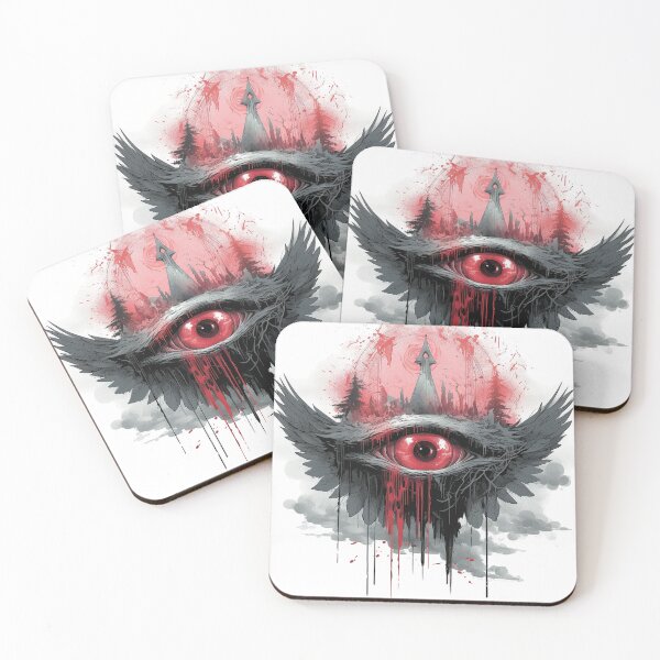 Item preview, Cryptic Vision: Crimson Cascade designed and sold by mittie101.