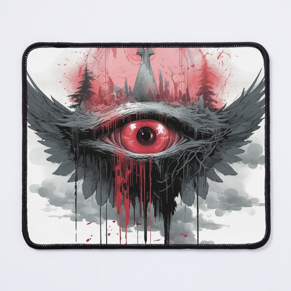 Item preview, Cryptic Vision: Crimson Cascade designed and sold by mittie101.