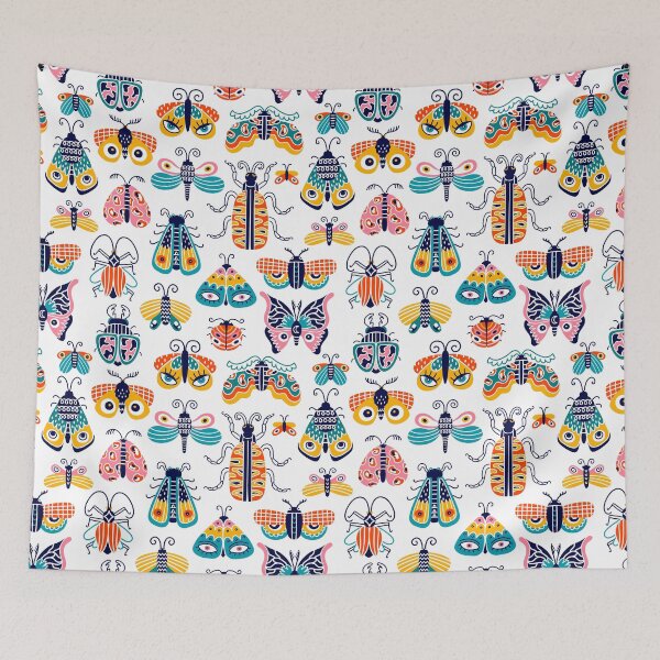 Item preview, Insects seamless pattern designed and sold by ArtAngiTresors.