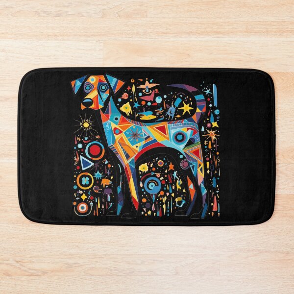 Item preview, Artistic Fusion Dog Tee: Pop Art Meets Masters' Styles designed and sold by Moisky Patterns.