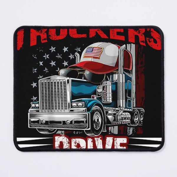 Item preview, Real truck drive t-shirt designs designed and sold by MKBgdesign.