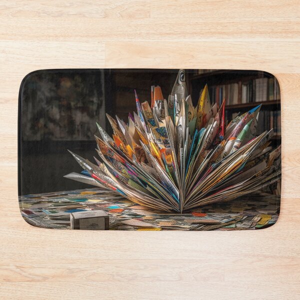 Item preview, Unique Artwork Artist Folded Paper Sculptures Provocative Oil Painting A584-02 designed and sold by MPCFICTION.