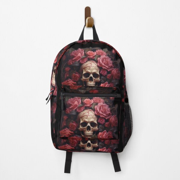 Item preview, Gothic Red Roses with Skull designed and sold by DarkDesign69.