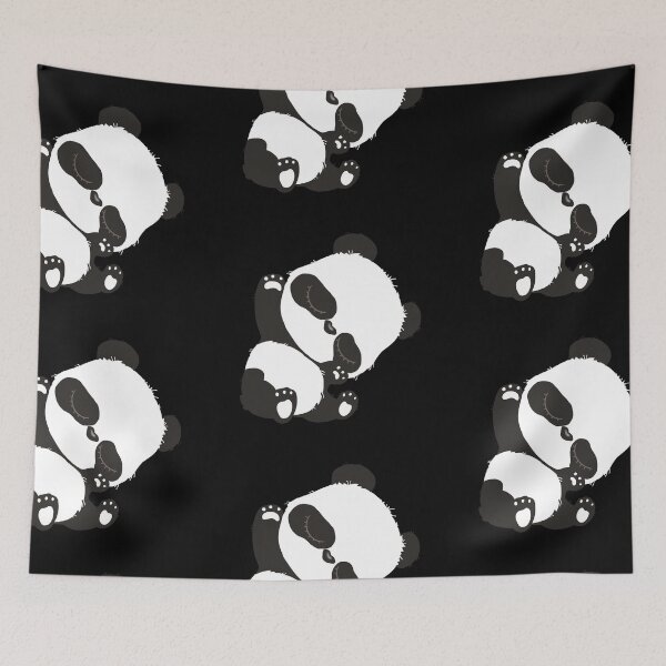 Item preview, Laidback Calm Panda Relaxed Animal Watercolor Art designed and sold by zenpatterns.
