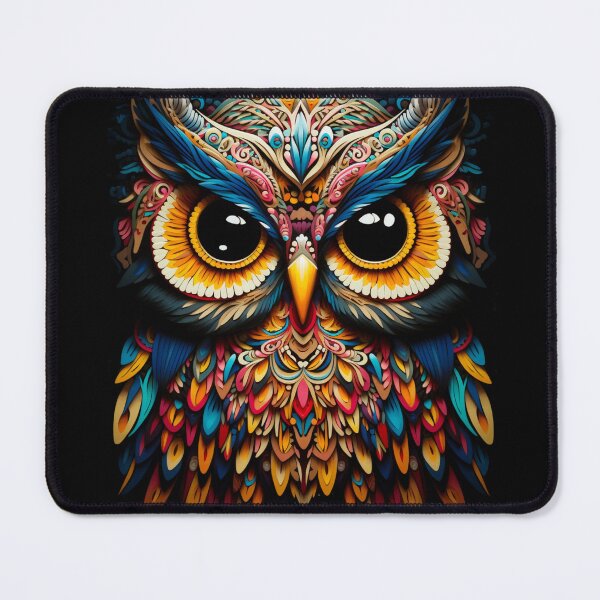 Item preview, Owl with huge beady eyes designed and sold by MoonDesinso.