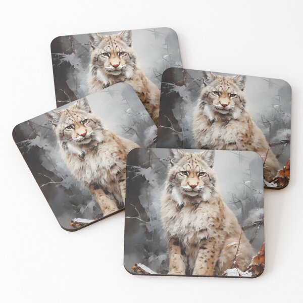 Item preview, Lynx in winter designed and sold by PetsArt.